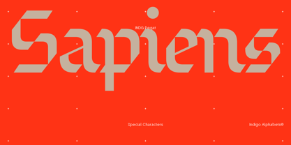 INDG Peqat Font Poster 7