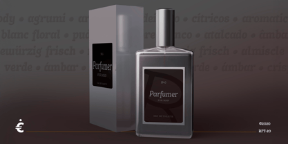 Alumina Font Poster 7