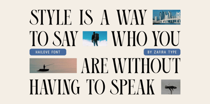 Hailove Font Poster 8