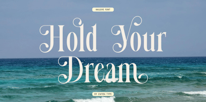 Hailove Font Poster 7