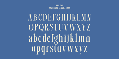 Hailove Font Poster 12