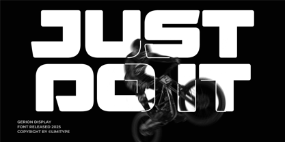 Gerion Font Poster 3