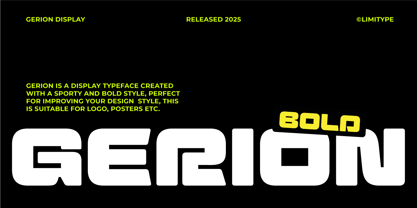 Gerion Font Poster 1