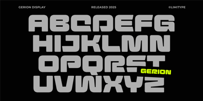 Gerion Font Poster 4