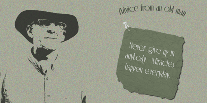 Capires Rough Font Poster 4