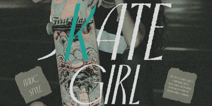 Capires Rough Font Poster 2