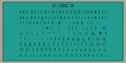 Capires Rough Font Poster 6