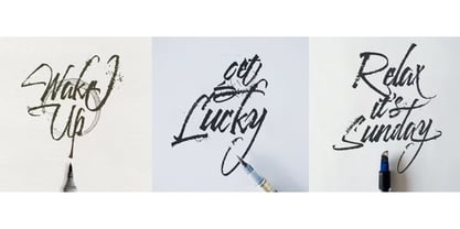 Gildora Ink Font Poster 3