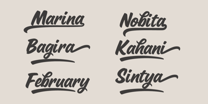 Salted mocha Font Poster 4