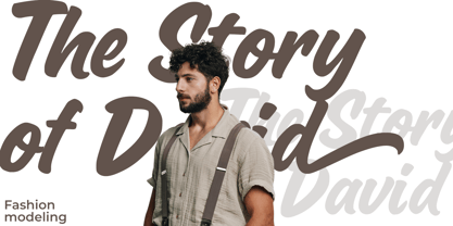 Salted mocha Font Poster 2