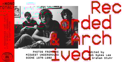 Mono Total Font Poster 10