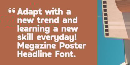 Megazine Poster Font Poster 4
