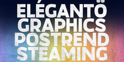 Megazine Poster Font Poster 5