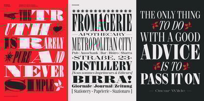 Shomina Font Poster 2