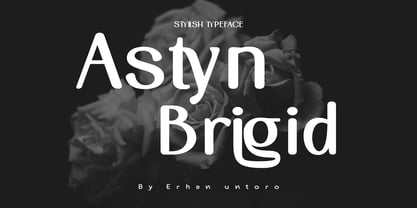 Astyn Brigid Font Poster 1