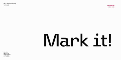 Neue Reman Gt Font Poster 2