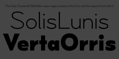 NtT Orbdot Font Poster 8