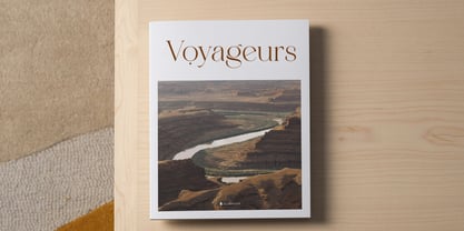 Ravure Font Poster 8