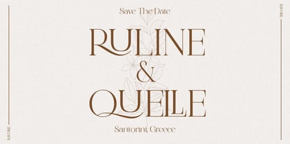 Ravure Font Poster 3