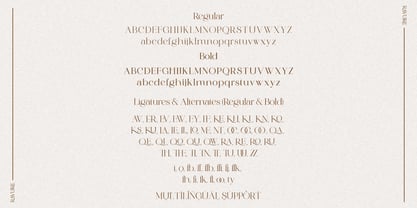 Ravure Font Poster 9