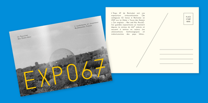 Dymaxion Core Mono Font Poster 9