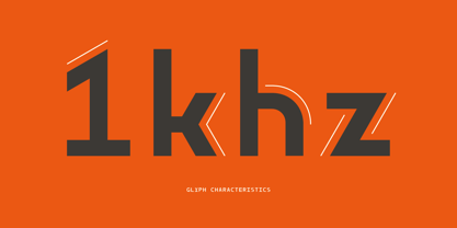 Dymaxion Core Mono Font Poster 2