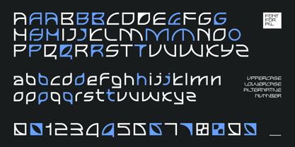 Elltaneixy Font Poster 5