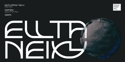 Elltaneixy Font Poster 1