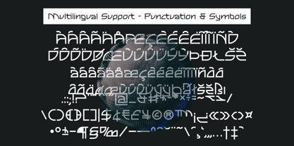 Elltaneixy Font Poster 7