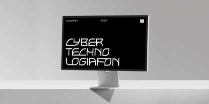 Elltaneixy Font Poster 4