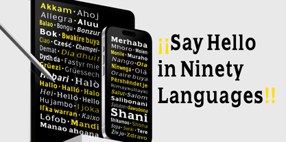 Kineks Font Poster 4