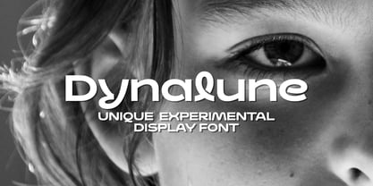 Dynalune Font Poster 1