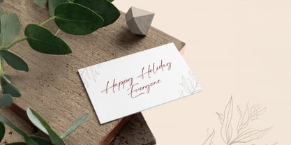 Alatas Script Font Poster 3