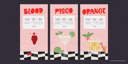 Priority Pocket Font Poster 6
