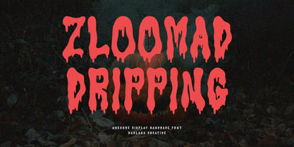 MC Zloomad Font Poster 1