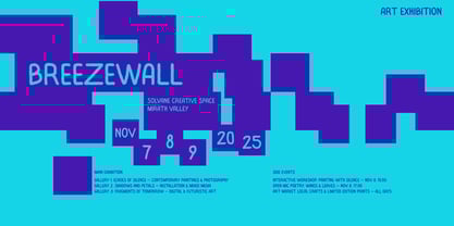 Merimon Font Poster 8