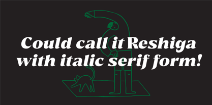 Reshiga Font Poster 5