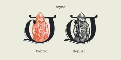 Lewis Chessmen Font Poster 2