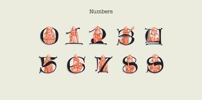 Lewis Chessmen Font Poster 8