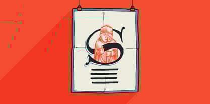 Lewis Chessmen Font Poster 9