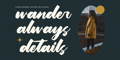 Yulinta Satin Font Poster 10