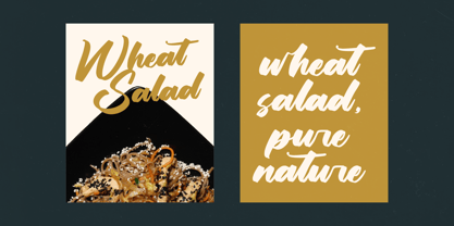 Yulinta Satin Font Poster 6