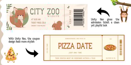 Unity Neo Font Poster 7