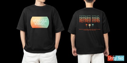 Unity Neo Font Poster 3