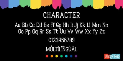 Unity Neo Font Poster 10