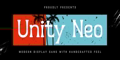 Unity Neo Font Poster 1