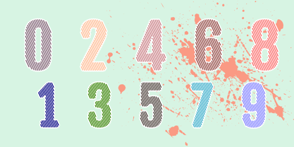 Strippie Font Poster 4