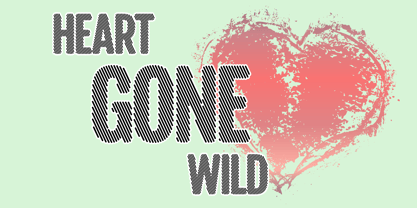 Strippie Font Poster 2