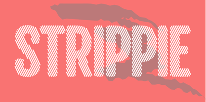 Strippie Font Poster 1