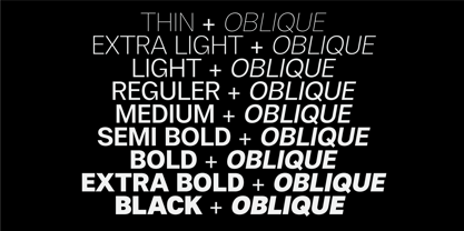 Nevanta Font Poster 6